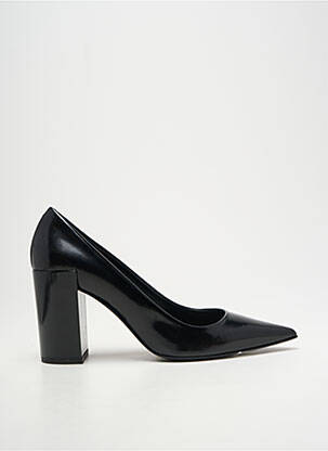 Pantofi cu toc material neted toc de 7 la 9 cm negru PIERRE HARDY femeie