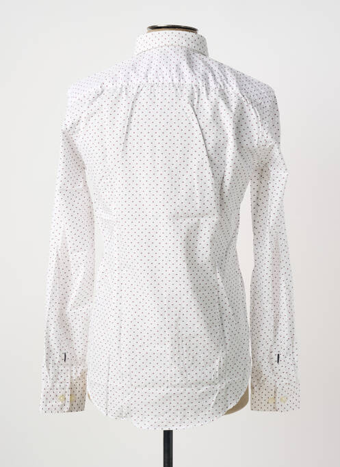 Cămașă cu mâneci lungi alb HUGO BOSS bărbat