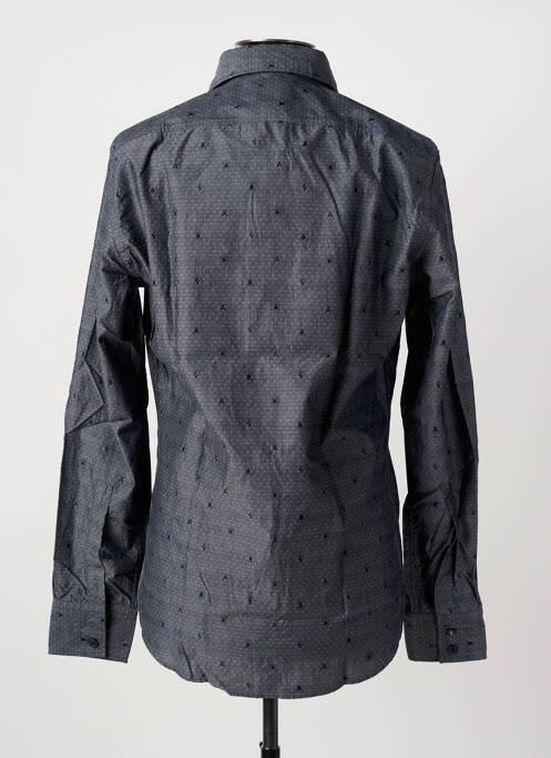 Cămașă cu mâneci lungi gri HUGO BOSS bărbat