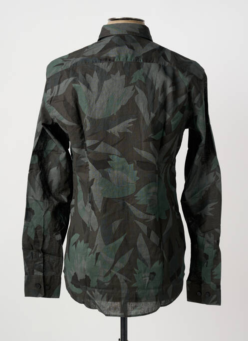 Cămașă cu mâneci lungi verde HUGO BOSS bărbat