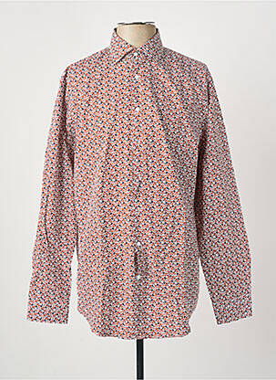 Cămașă cu mâneci lungi portocaliu SEIDEN STICKER bărbat