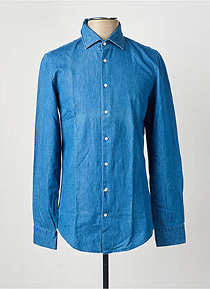 Cămașă cu mâneci lungi albastru SEIDEN STICKER bărbat