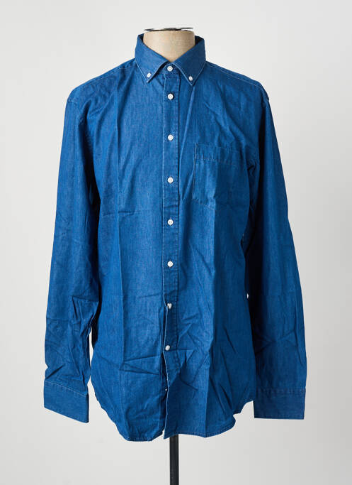 Cămașă cu mâneci lungi albastru SEIDEN STICKER bărbat