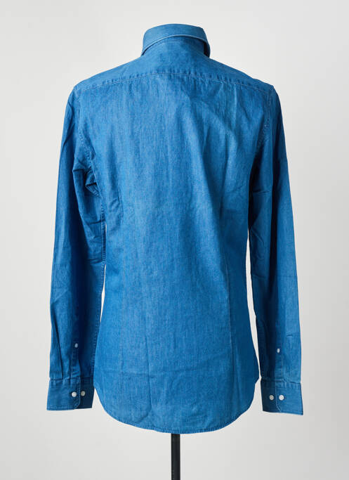 Cămașă cu mâneci lungi albastru SEIDEN STICKER bărbat