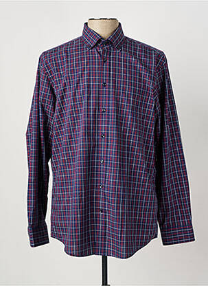 Cămașă cu mâneci lungi albastru SEIDEN STICKER bărbat