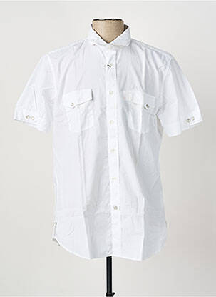 Cămașă cu mâneci scurte alb PAL ZILERI bărbat