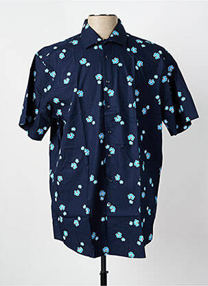 Cămașă cu mâneci scurte albastru SEIDEN STICKER bărbat