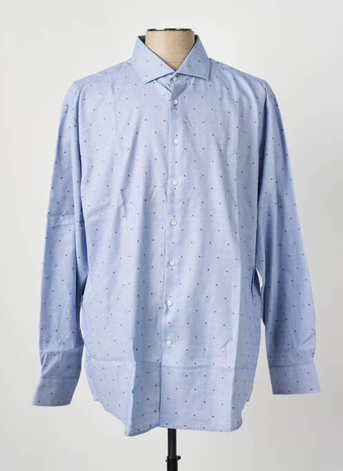 Cămașă cu mâneci lungi albastru SEIDEN STICKER bărbat