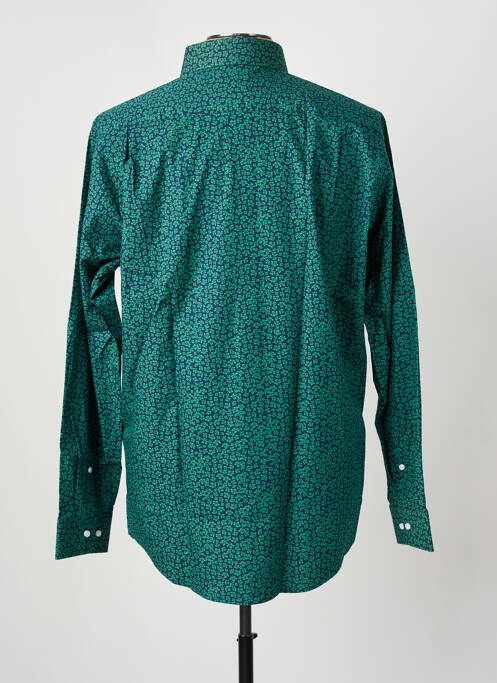 Cămașă cu mâneci lungi verde SEIDEN STICKER bărbat