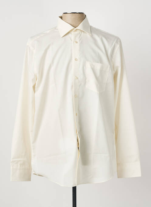 Cămașă cu mâneci lungi bej SEIDEN STICKER bărbat