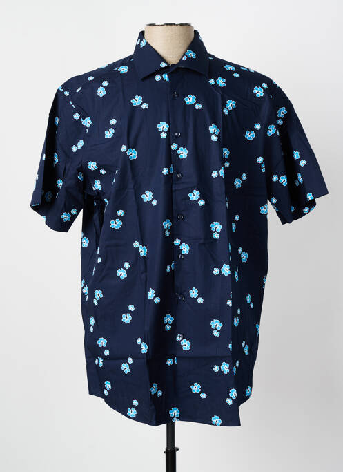 Cămașă cu mâneci scurte albastru SEIDEN STICKER bărbat