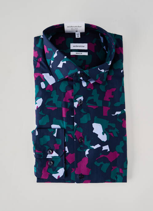 Cămașă cu mâneci lungi albastru SEIDEN STICKER bărbat