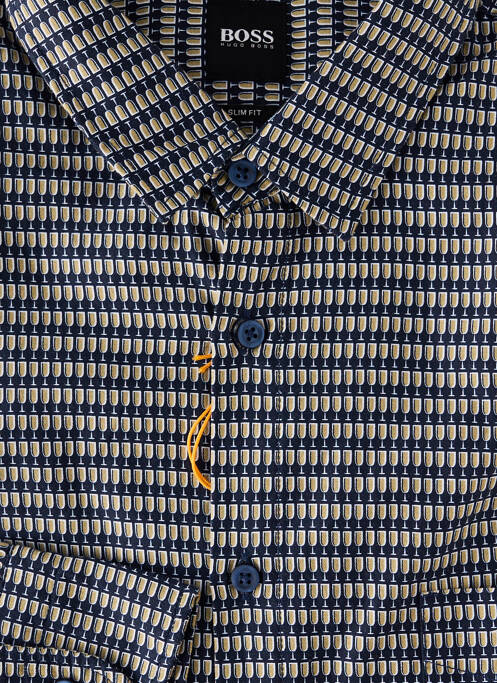 Cămașă cu mâneci lungi albastru HUGO BOSS bărbat