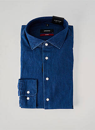 Cămașă cu mâneci lungi albastru SEIDEN STICKER bărbat