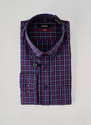 Cămașă cu mâneci lungi albastru SEIDEN STICKER bărbat