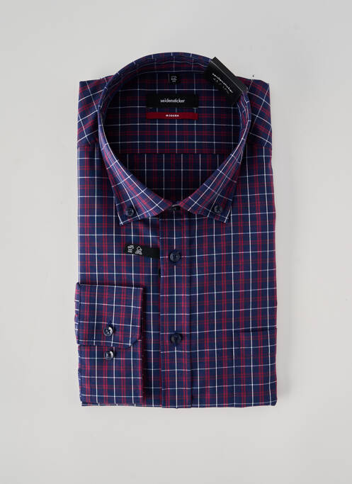 Cămașă cu mâneci lungi albastru SEIDEN STICKER bărbat