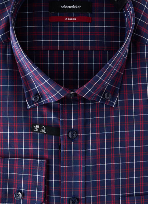 Cămașă cu mâneci lungi albastru SEIDEN STICKER bărbat