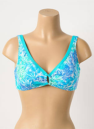 Sutien de costum de baie elasticitate top sutien modelat albastru JESSY BEACHWEAR femeie