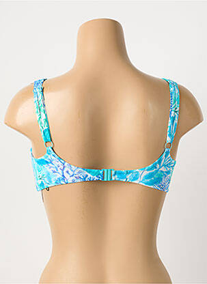 Sutien de costum de baie elasticitate top sutien modelat albastru JESSY BEACHWEAR femeie