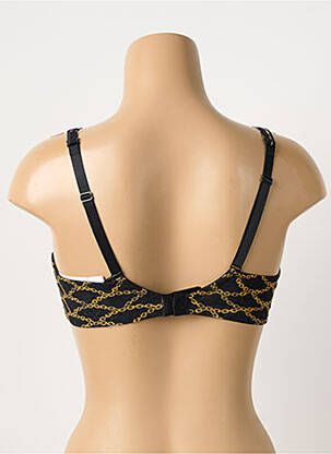 Sutien efect material satinat top sutien modelat negru PRIMADONNA femeie