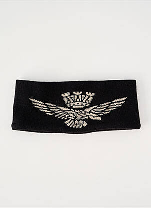 Căciulă imprimeu fantezie negru AERONAUTICA unisex