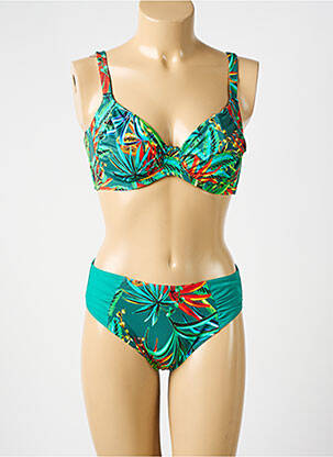 Costum de baie din două piese verde ROSE POMME femeie