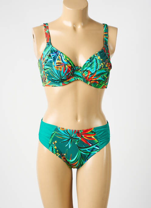 Costum de baie din două piese verde ROSE POMME femeie