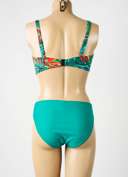 Costum de baie din două piese verde ROSE POMME femeie