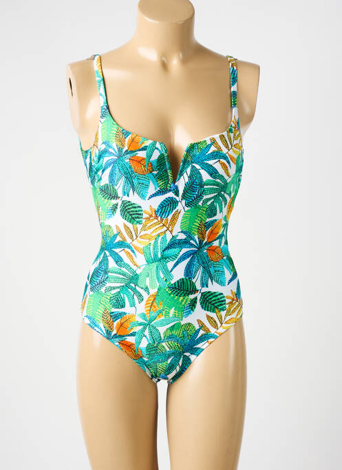 Costum de baie dintr-o singură piesă verde JESSY BEACHWEAR femeie