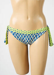 Chiloți de baie țesătură satinată bikini albastru JESSY BEACHWEAR femme
