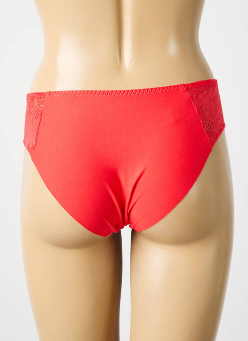 Chilot efect material satinat portocaliu SIMONE PERELE femme