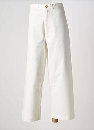 Blugi cu croială largă bej BELLEROSE femeie