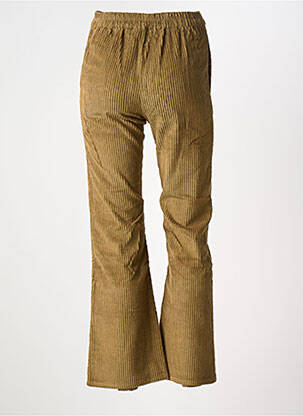 Pantalon evazat elasticitate talie înaltă verde V.DE.VINSTER femeie