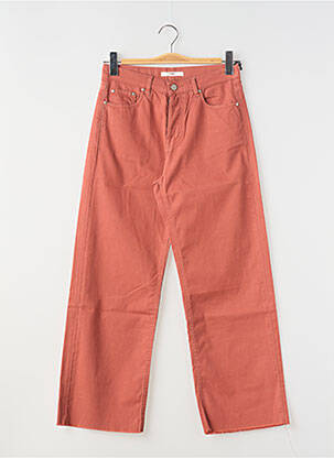 Blugi cu croială dreaptă portocaliu HOD femeie