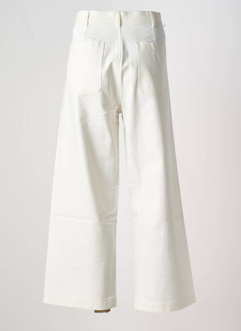 Blugi cu croială largă buzunare talie înaltă bej BELLEROSE femme