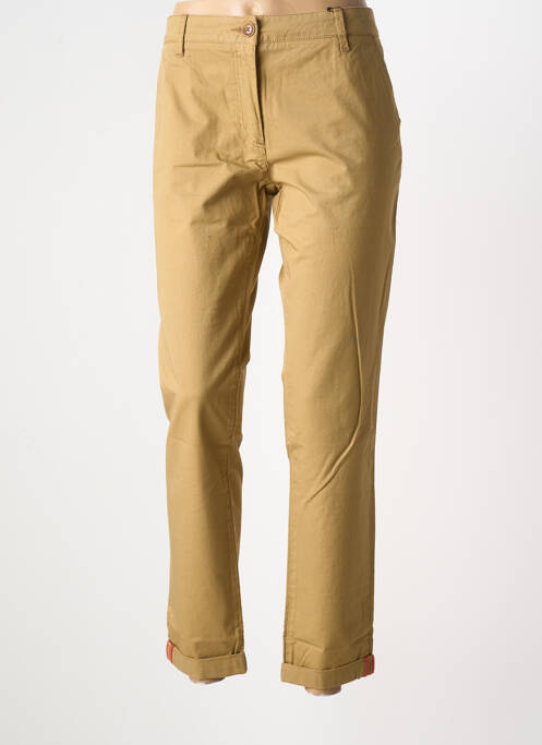 Pantalon chino verde CHLOÉ STORA femeie