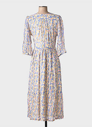 Rochie midi mâneci 3/4 mâneci 3/4 alb SECOND FEMALE femeie