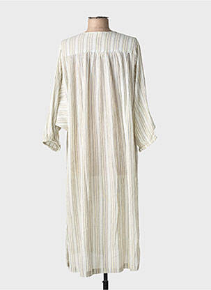 Rochie midi mâneci lungi mâneci lungi alb MY SUNDAY MORNING femeie