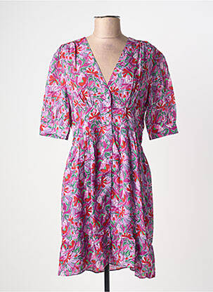 Rochie scurtă violet BA&SH femeie