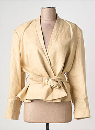Jachete casual finisaj interior dublat bej SOEUR femeie