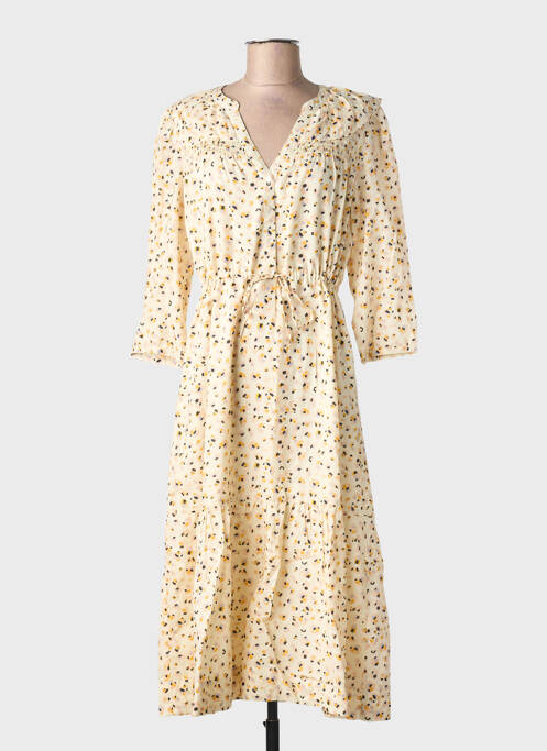 Rochie midi bej BA&SH femeie