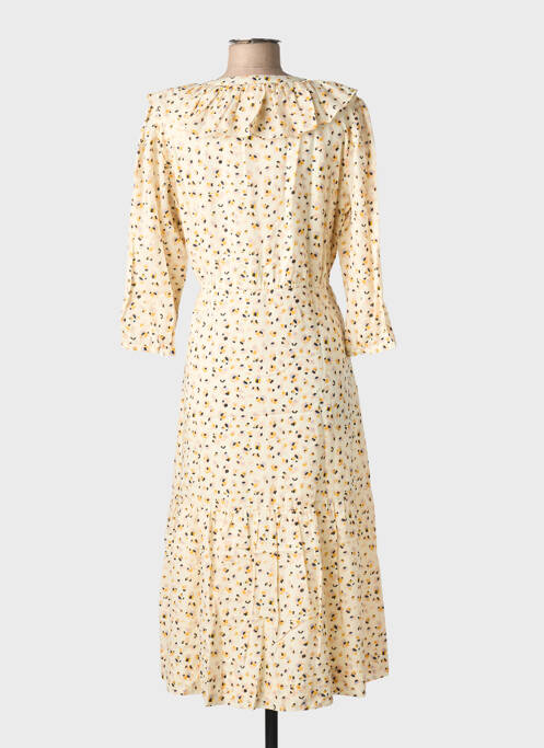 Rochie midi bej BA&SH femeie