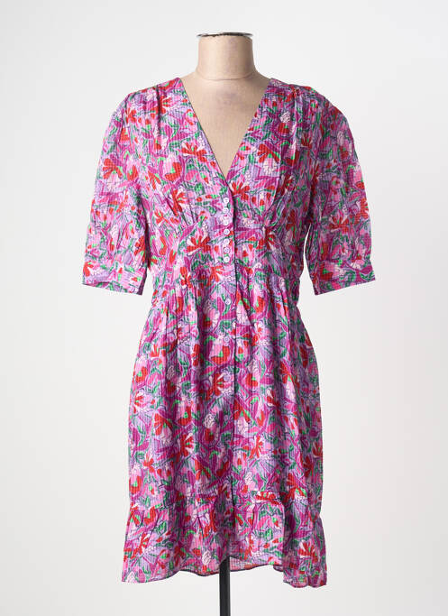 Rochie scurtă violet BA&SH femeie