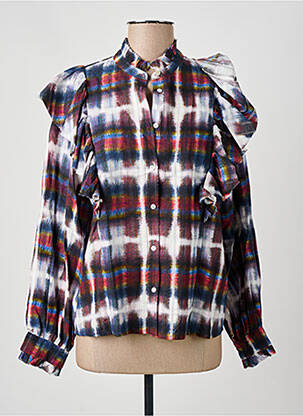 Cămașă maro CHLOÉ STORA femeie