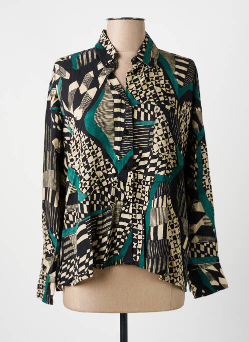 Cămașă verde BELLE PIÈCE femeie