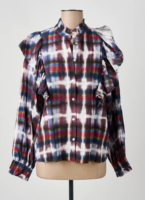 Cămașă maro CHLOÉ STORA femeie