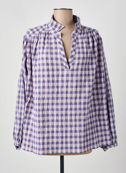 Cămașă violet CHLOÉ STORA femeie