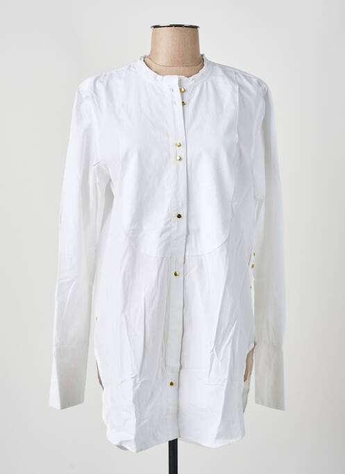 Tunică mâneci lungi alb SWILDENS femeie