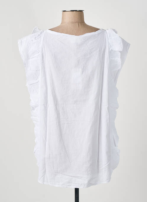 Top alb HARTFORD femeie