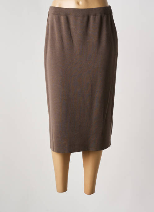 Fustă midi maro PAUPORTÉ femeie